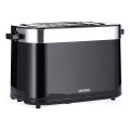 Severin AT 9264 - Topinkovač s dvěma otvory 800W/230V nerez/černá