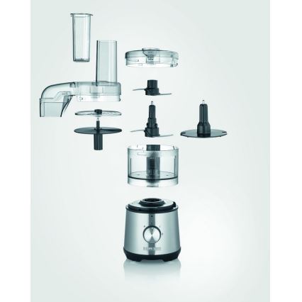 Severin KM 3865 - Sekáček potravin 400W/230V nerez/černá