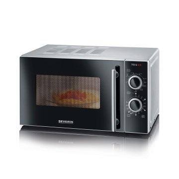 Severin MW 7771 - Mikrovlnná trouba s grilem 700W/230V 20 l černá