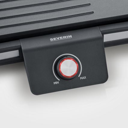Severin PG 8564 - Stolní elektrický gril 2300W/230V 50x30 cm černá