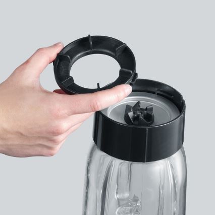 Severin SM 3737 - Stolní mixér 1 l 500W/230V nerez/černá