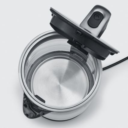 Severin WK 3420 - Rychlovarná konvice 1,7 l 2200W/230V nerez/sklo