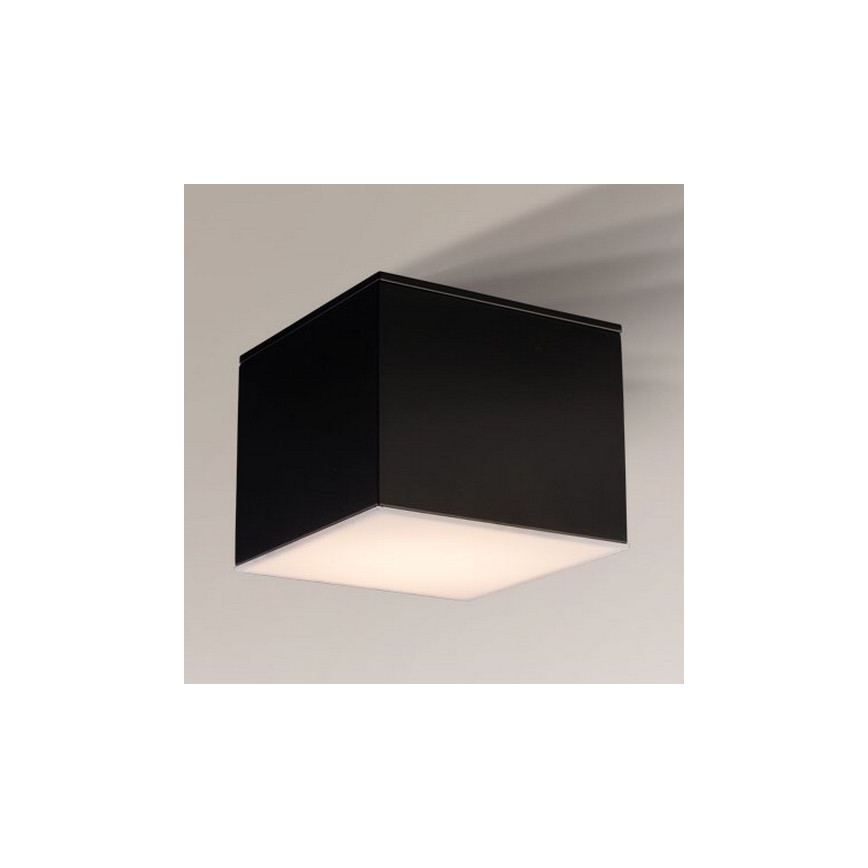 Shilo - Stropní svítidlo 1xGX53/15W/230V černá