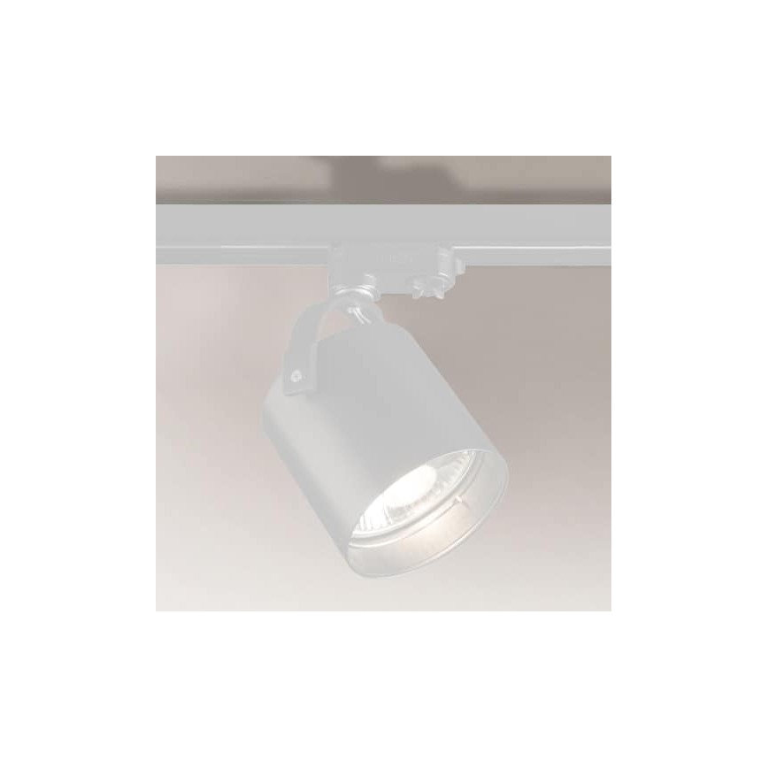 Shilo - Bodové svítidlo do lištového systému 1xGU10/15W/230V bílá