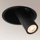 Shilo - Podhledové bodové svítidlo 1xGU10/15W/230V pr. 18,3 cm černá