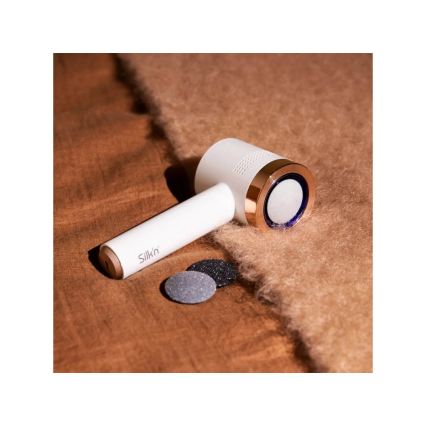 Silk’n - Elektrický pilník na chodidla VACUPEDI 5V/1500 mAh bílá/rose gold