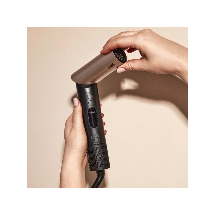 Silk’n - Fén na vlasy SILKYAIR FLEX 230V černá/zlatá