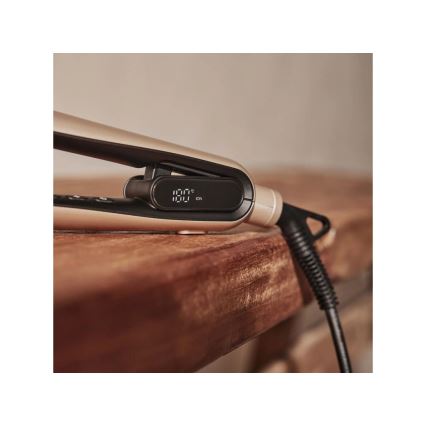 Silk’n - Infračervená žehlička na vlasy SILKY STRAIGHT 230V zlatá