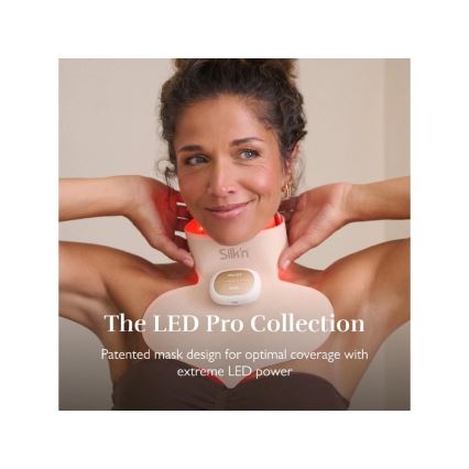 Silk’n - LED Terapeutická maska na hrudník LED/5V béžová