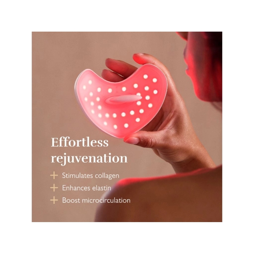 Silk’n - LED Terapeutická maska na rty LED/5V 500 mAh béžová