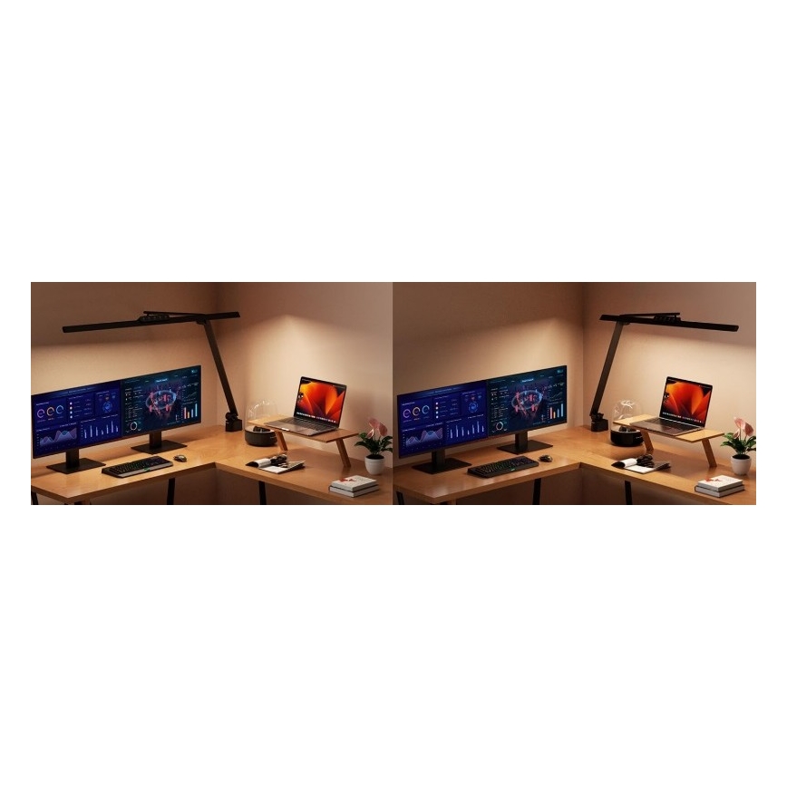 Sinclair - LED Stmívatelná dotyková stolní lampa LGS LED/18W/230V 2700-6500K CRI 95
