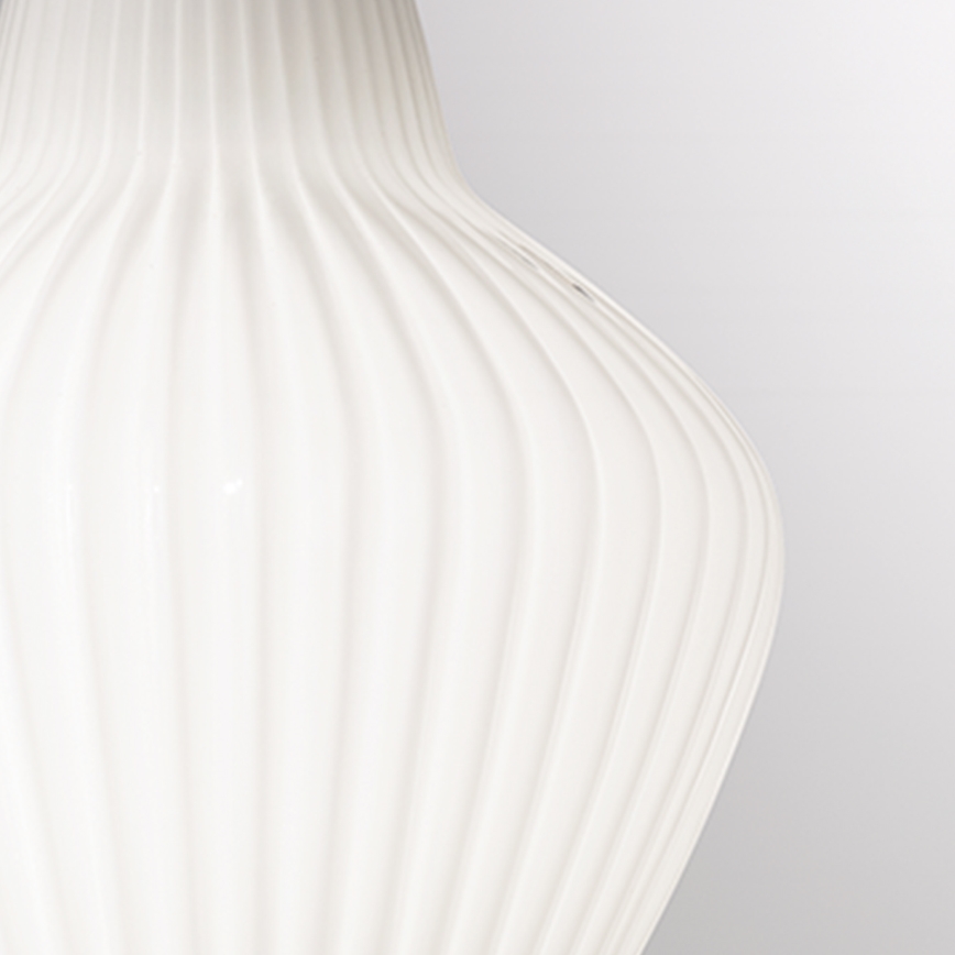 SIRU - Lustr na lanku LONDON 1xE27/60W/230V bílá/lesklý chrom benátské sklo