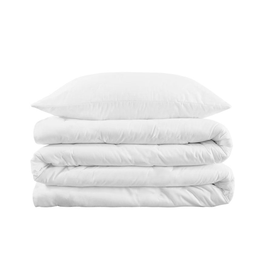 SkinPro Silver - Antibakteriální povlak na přikrývku 140x200 cm bílá