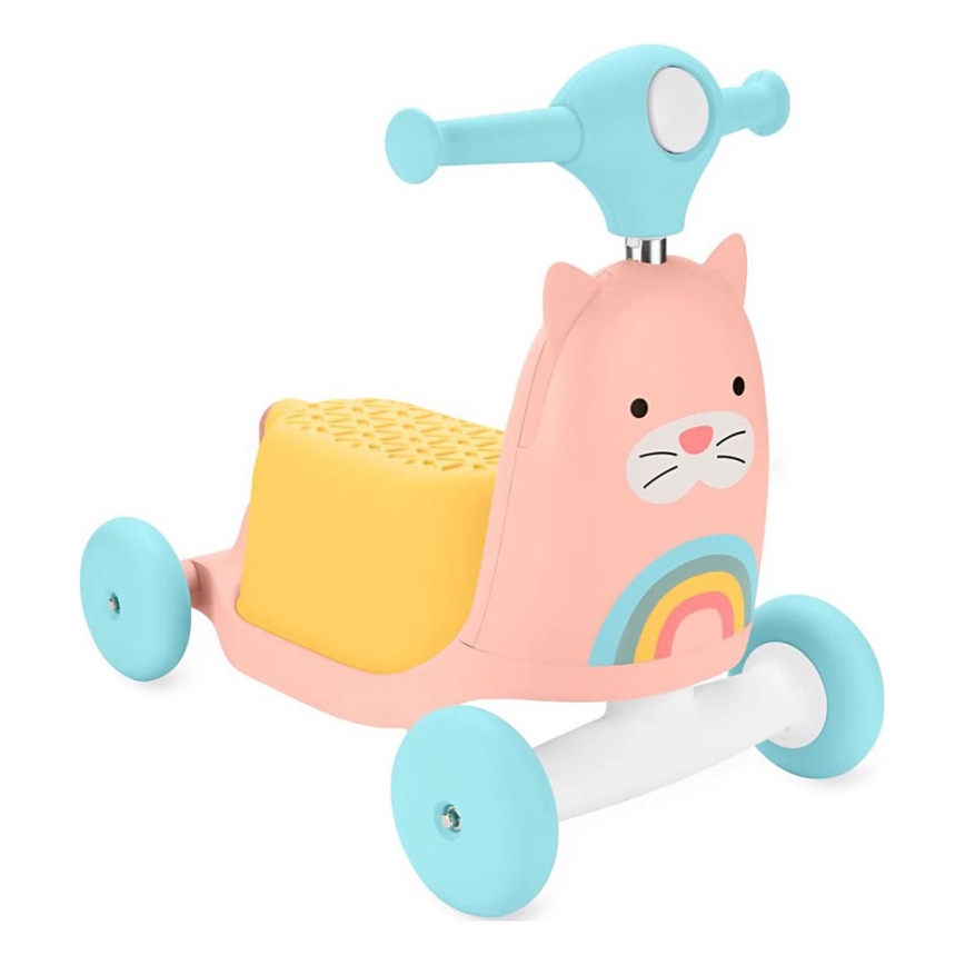 Skip Hop - Odrážedlo 3v1 ZOO kočka 3xAAA