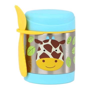 Skip Hop - Termoska na jídlo se lžičkou/vidličkou ZOO 325 ml žirafa