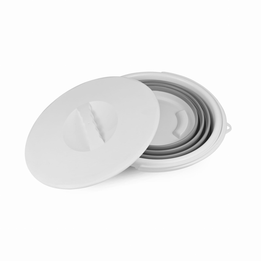 Skládací vědro s víkem 10 l