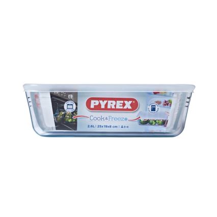 Skleněná dóza na potraviny PYREX 2,6 l