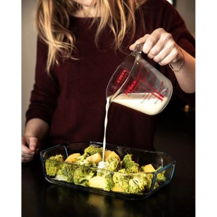 Skleněná odměrka PYREX 1 l