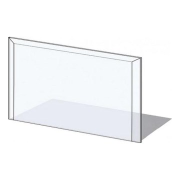 Sklo pod kamna 1000x550x6 mm obdélník