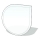 Sklo pod kamna 1100x1100x6 mm slza