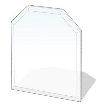 Sklo pod kamna 1200x1000x8 mm