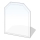 Sklo pod kamna 1200x1000x8 mm