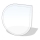 Sklo pod kamna 1250x1250x8 mm slza