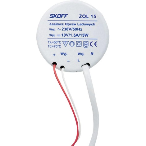 Skoff - Napájení ZOL 15 15W/10VDC