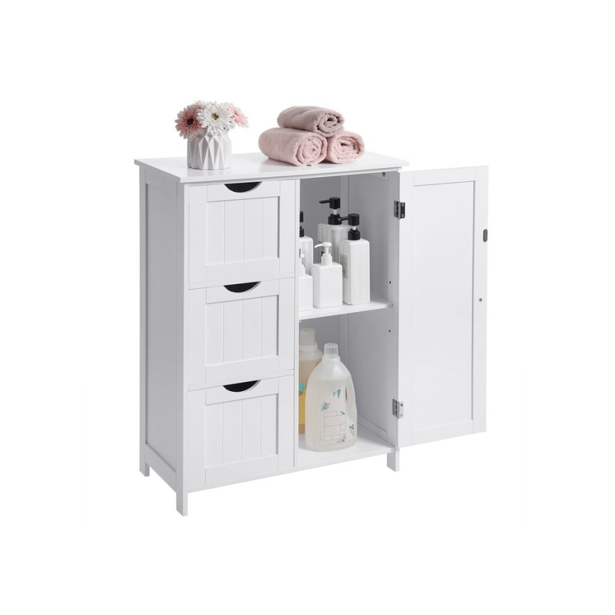 Skříňka ZARA 60x81x30 cm bílá