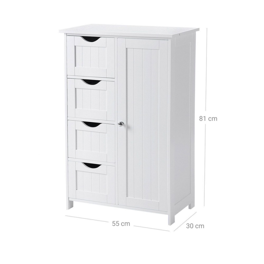 Skříňka ZARA bílá