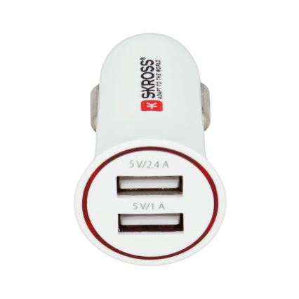 SKROSS - Nabíječka do auta 2xUSB/3400mA/12-24V/5V