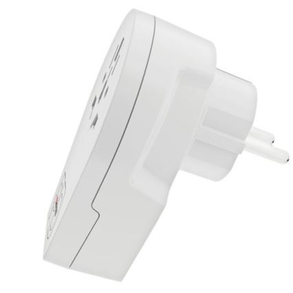 Cestovní adaptér Europe USB C20PD pro cizince v ČR, USB-C 20W typ E/F