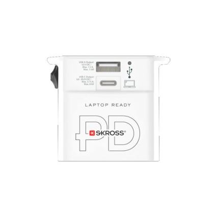 Cestovní adaptér MUV USB AC65PD USB A+C 65W