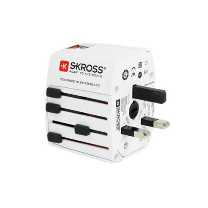 Cestovní adaptér MUV USB AC USB A+C 15W