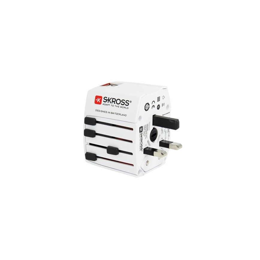 Cestovní adaptér MUV USB AC USB A+C 15W