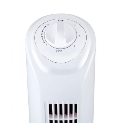Sloupový ventilátor 45W/230V 81 cm bílá
