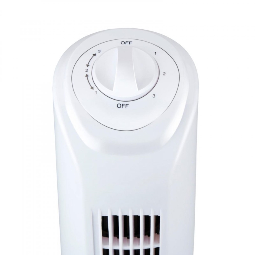Sloupový ventilátor 45W/230V 81 cm bílá