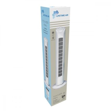 Sloupový ventilátor 45W/230V 81 cm bílá