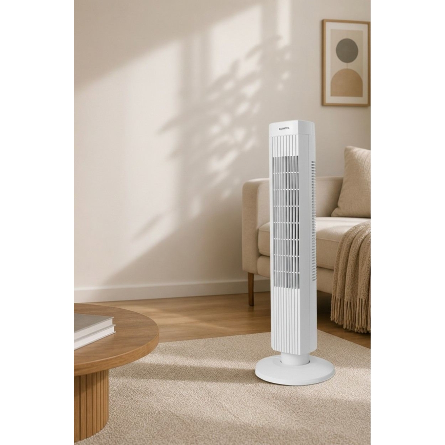 Sloupový ventilátor 50W/230V 74,5 cm bílá