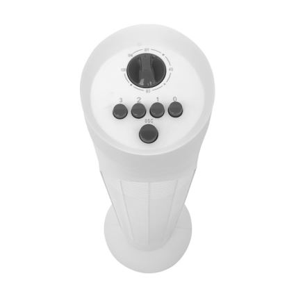 Sloupový ventilátor 50W/230V 83 cm bílá