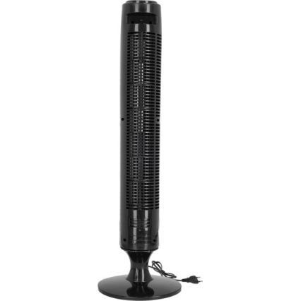 Sloupový ventilátor LISSE 45W/230V 91,4 cm černá + dálkové ovládání