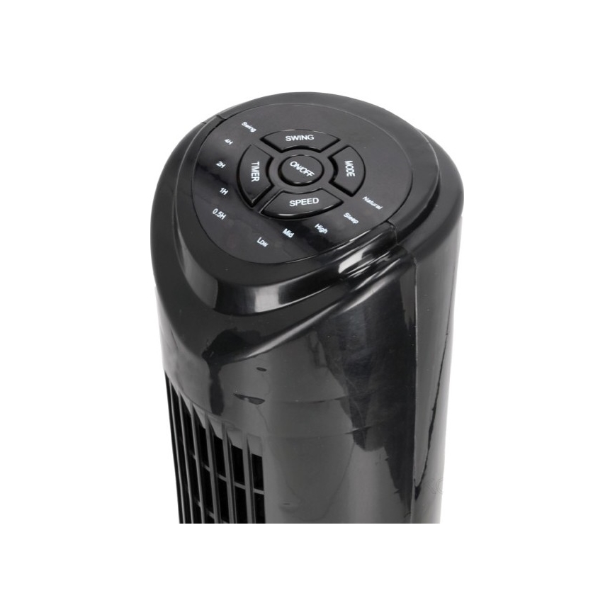 Sloupový ventilátor LISSE 45W/230V 91,4 cm černá + dálkové ovládání
