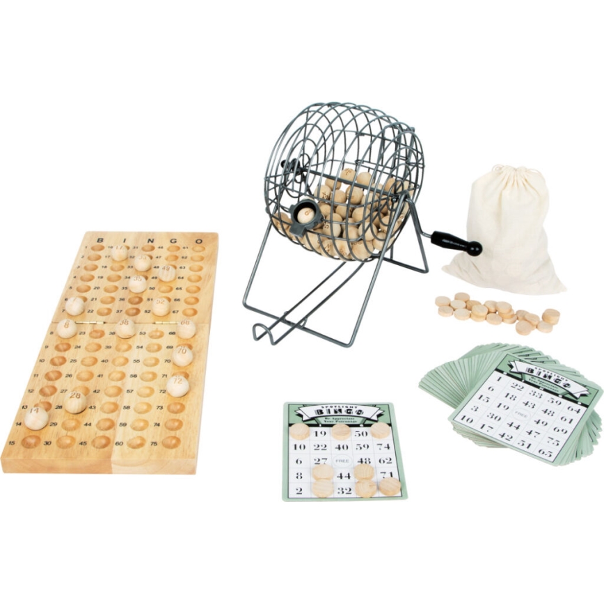 Small Foot - Dřevěná hra Bingo