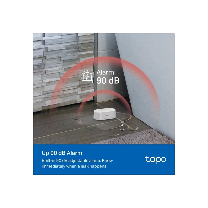 Smart snímač úniku vody 2xAAA