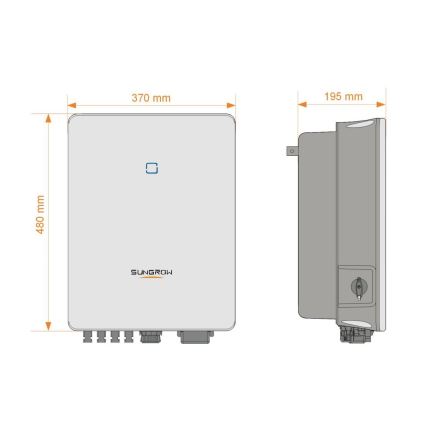 Solární měnič SUNGROW SG4.0RT 4000W IP65