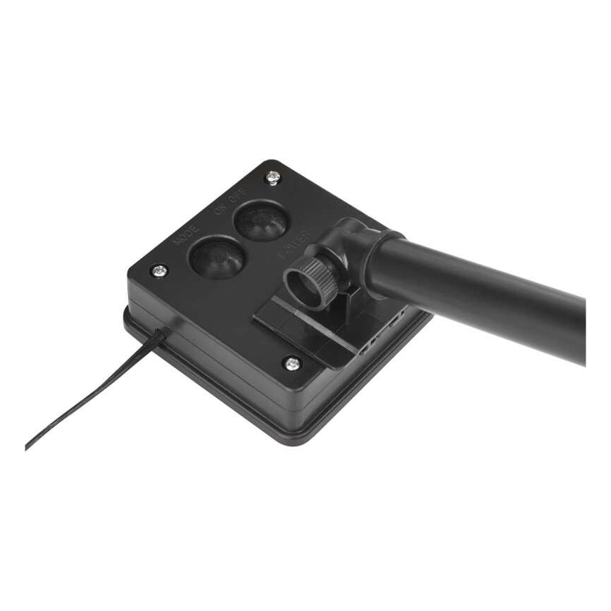 Solární řetěz 120xLED/2,4W/1,2V 12m IP44 600 mAh studená bílá