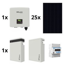 Solární sestava: SOLAX Power - 10kWp JINKO + 15kW SOLAX měnič 3f + 11,6 kWh baterie