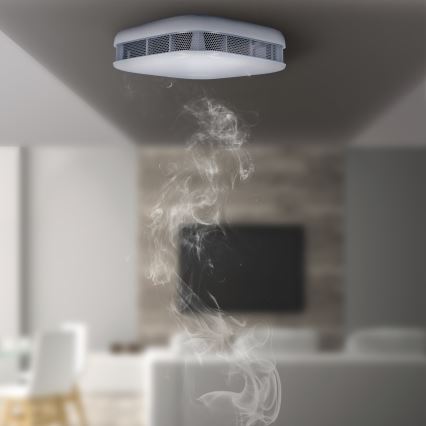 Detektor kouře s alarmem 85dB 1xCR123A Wi-Fi