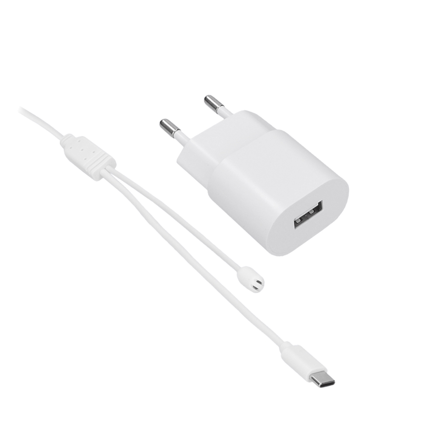 Chytrá kamera s budíkem, teploměrem a LED světlem 1296p 3Mpx 5V Wi-Fi Tuya IP65
