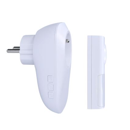 Bezdrátový zvonek do zásuvky 230V/1xLR23A IP55